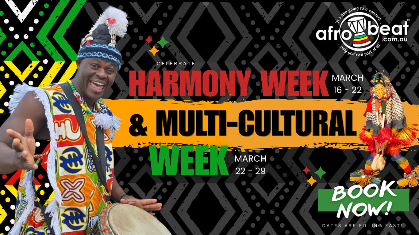 Afrobeat Drum and Dance Harmony Week 2026